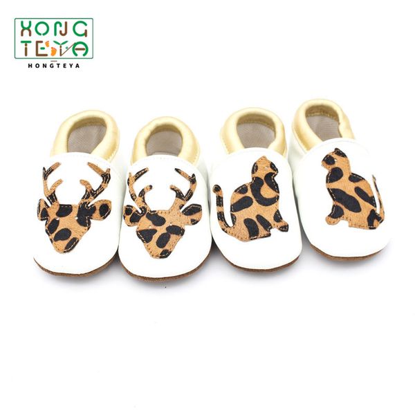 

leopard animals pattern genuine leather baby moccasins newborn soft sole infants crib shoes sneakers first walker for boys girls
