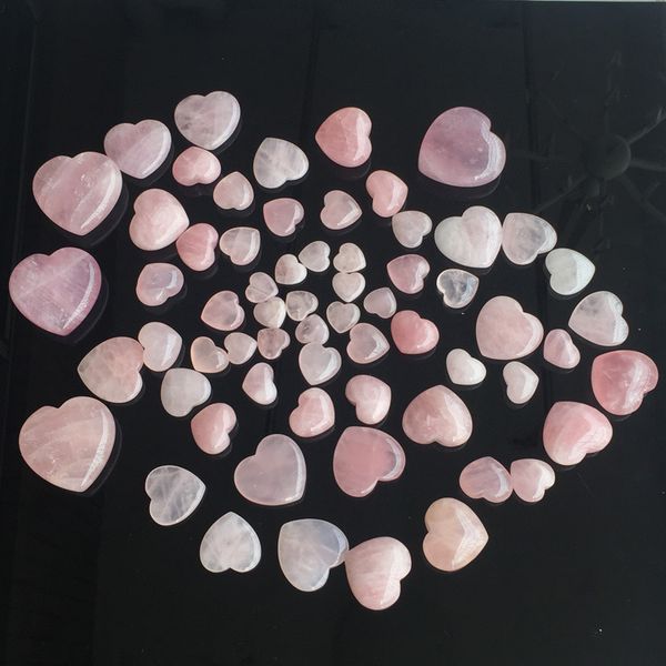 

natural healing crystals stone pink love gemstone ornaments fashion arts and crafts heartshaped beautiful womens carved new arrival 5tr3 m2