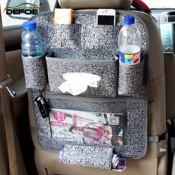 

car cushion storage car seat storage bag organizer hanging seat cover child safety anti-play mat bag