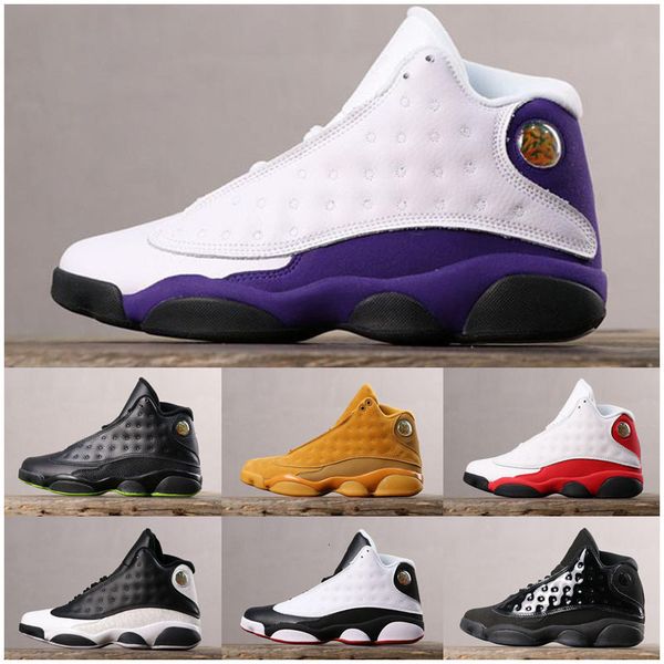 

высокое качество обуви jumpman 13 чикаго псб бред дети баскетбол обувь мужчины 13s black cat он доигрались hyper розовый кроссовки
