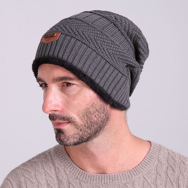 gorros de lana hombre