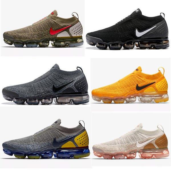 

new moc 2 2.0 fk men laceless futurism running shoes shock jogging womens air cushion knit sneakers for male 36-45