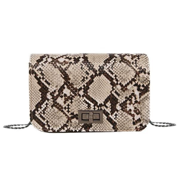 

snake print women shoulder bag luxury handbags women bags designer luxury wild girls small square messenger bag bolsa feminina