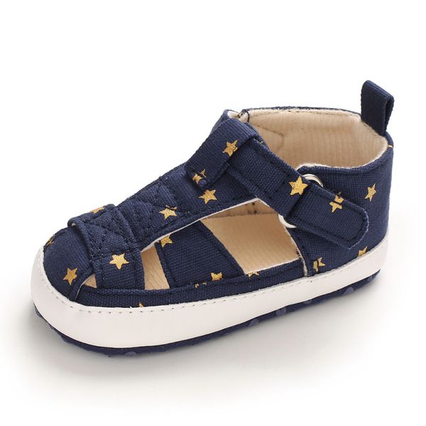 

2020 summer baby boys casual canvas shoes soft sole infant toddler first walkers baby girls crib shoes newborn summer