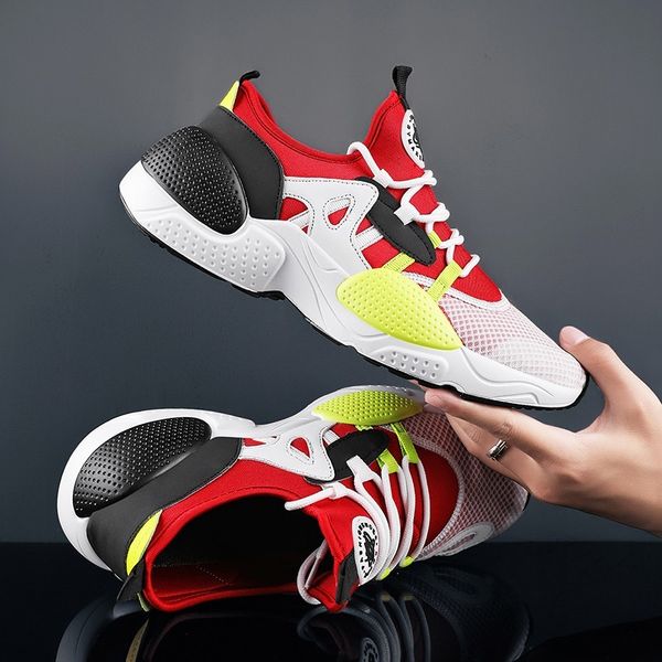 

shoes mens fashion big size breathable new casual shoes breathable spring summer fashion men comfortable zapatillas de deporte, Black