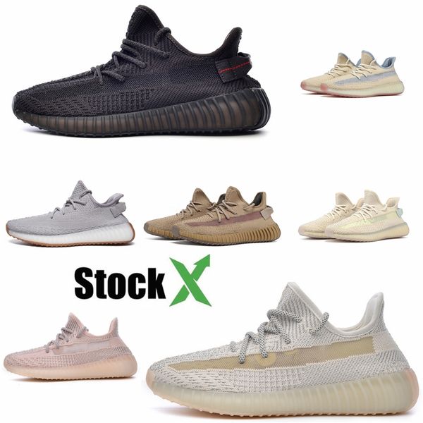 

2020 new kanye west women shoes men v1 pirate black turtle dove moonrock oxford tan wave runner running sneakesb082# #qa845