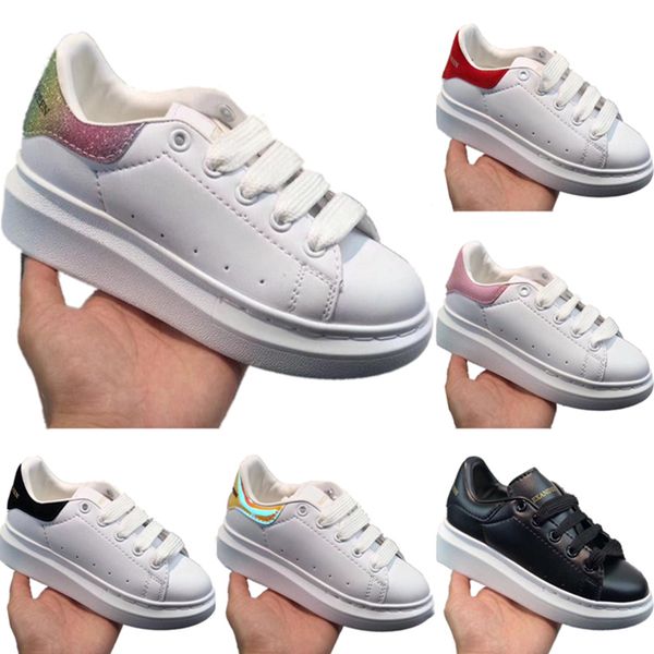 

С Коробкой 2019 MQ Все Кожаные Низкие Верхние Детские Спортивные Ботинки Скейтборда