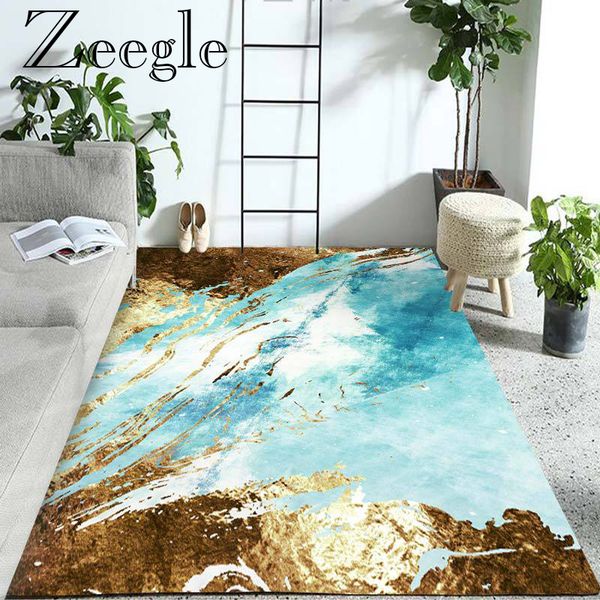 

zeegle carpet living room rug anti-slip floor mat bedroom carpet bathroom rug printed door mat washable hallway