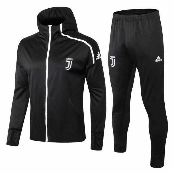 

19 20 juventu black hoodie 2019 juve dybala jacket track uit occer pant ronaldo cr7 long leeve full zipper windbreaker coat