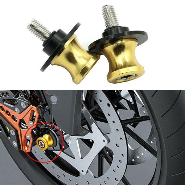 

2x motorcycle swing arm spools slider stand screw for gsxr600 750 1000
