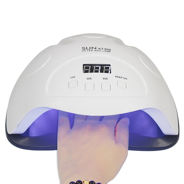 

90w uv lamp led nail lamp nail dryer for all gels polish light infrared sensing 10/30/60s timer smart for manicure