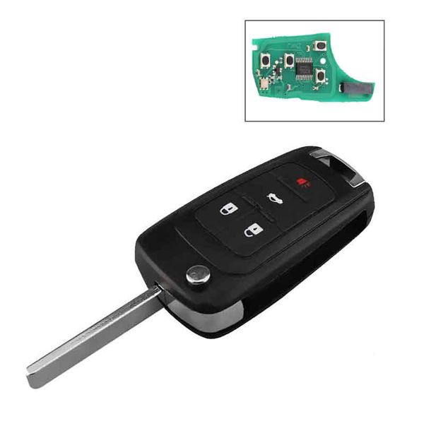 

buttons car remote key suit for chevrolet malibu cruze aveo spark sail 433mhz control alarm