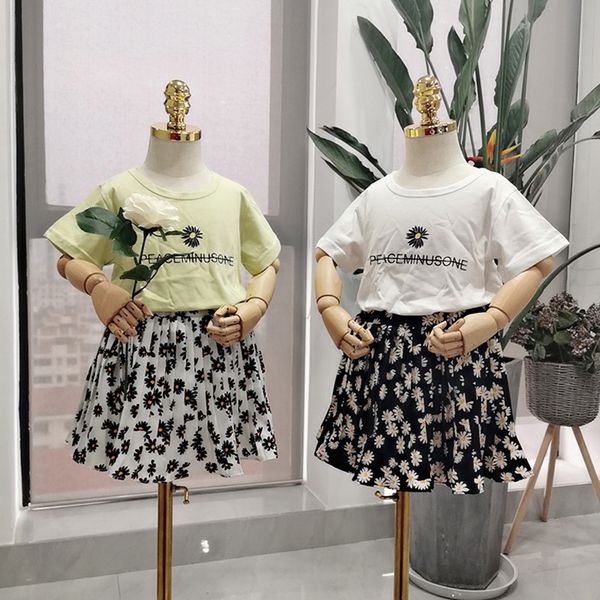 

girl princess dress new summer fashion floral daisy girl dress party dresses sweet baby costumes kids vestidos 2 6y, Red;yellow