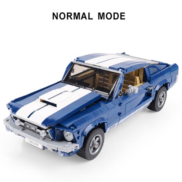 

in stock 1471pcs building blocks compatible lgset creator expert technic 21047 10265 fords mustang gt500 car bricks toys gifts