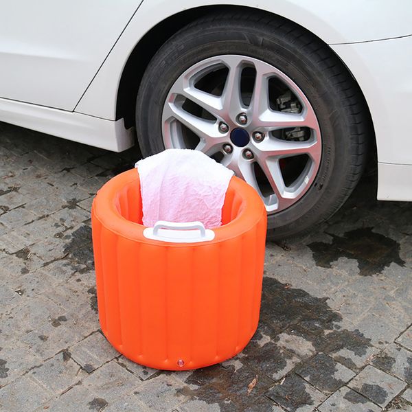 

портативный автомойка контейнер надувной складной ведро воды 20l открытый рыбалка ведро для кемпинга путешествия