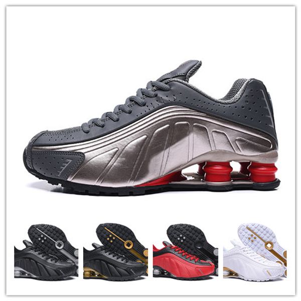 

original r4 men gold black red mens retro basketball sneakers chassures homme man running sport trainers eur40-46