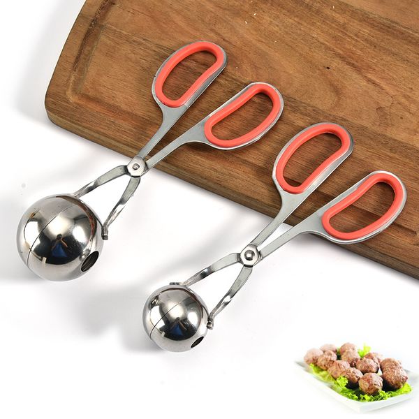 

new stainless steel practical meat balls clip non-sticky meatballs rice balls maker clip mold kitchen tool gadgets accessories