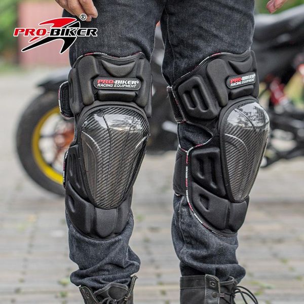 

pro-biker motocross knee motorcycle protection moto knee pads motorsiklet dizlik protector motorcycle and elbow, Black;gray