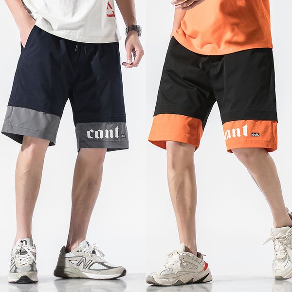 

запуск шорты с карманами обучение шорты спортивные брюки для бега трусцой gym спорт белье мужчины бег тренировки, Black;blue