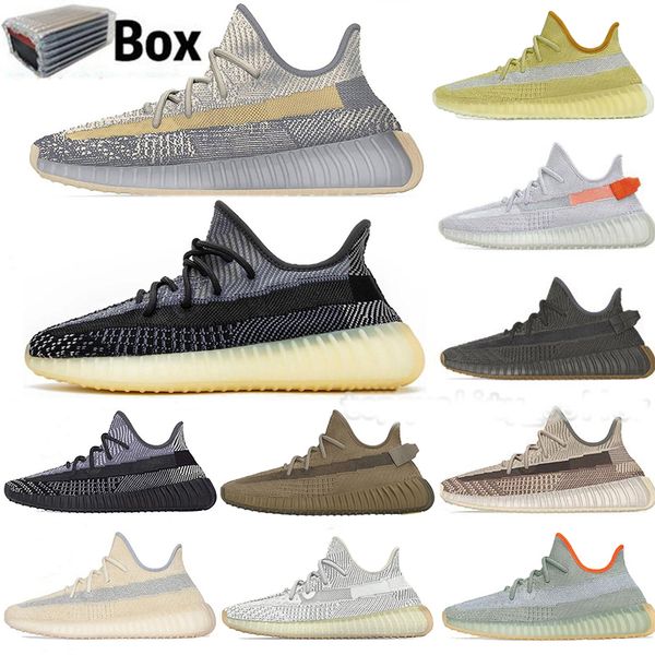

2020 linen grey gum kanye west running shoes cinder earth marsh desert sage yeshaya yecheil tail light zyon flax v2 sneaker trainers us 13