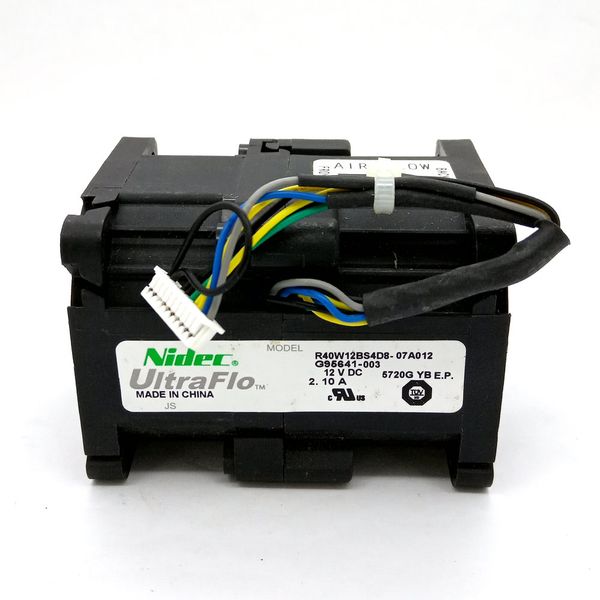 

оригинальный 4см nidec r40w12bs4d8-07a012 12v 2.10a 40x40x56mm для компьютера сервера охлаждающего вентилятора