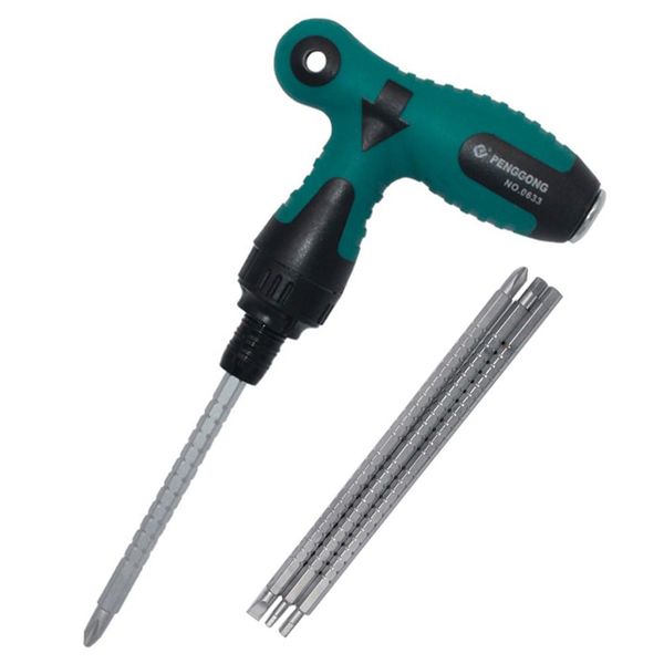

magnetic ratchet screwdriver bit with 3/17pcs steel rods wrench precision screw driver set repair hand tools hrc59-61