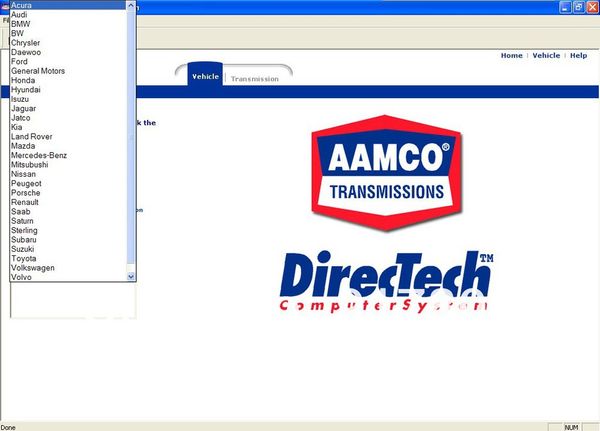 

2006 version mitchell aamco directech transmission manual and automatic transmission car software