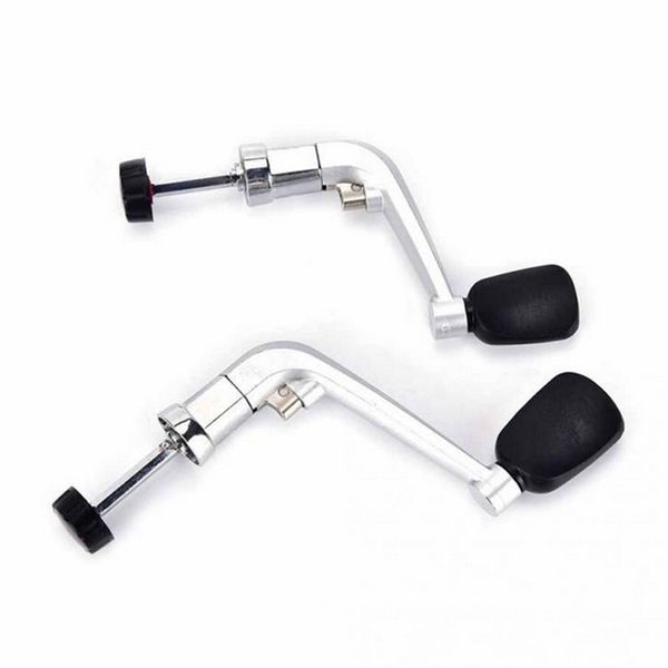 

metal spinning fishing reel handle folding rocking arm for 1000-7000 wheel wooden knob fishing tackle accessories
