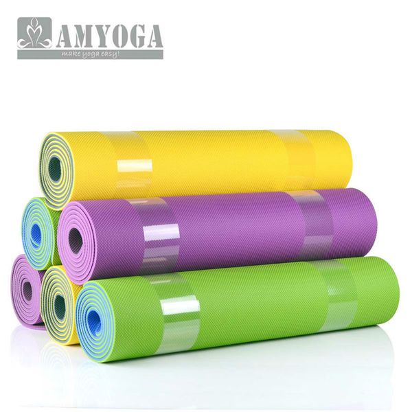 

tpe yoga mat, anti-sliding and and carry bag