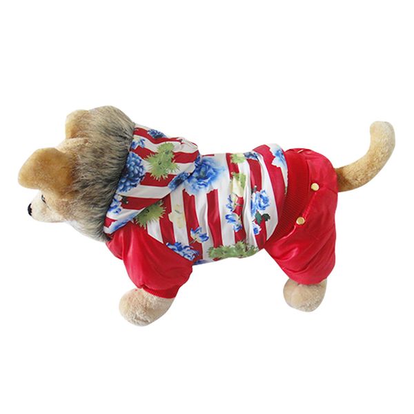 

flower printing style pet dogs cotton winter coat ng by cpam dogs clothing