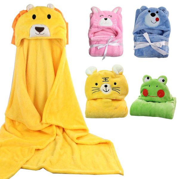 

premium baby bath towel cute animal shape kid hooded baby receiving blanket baby towel bathrobe cloak neonatal washcloth