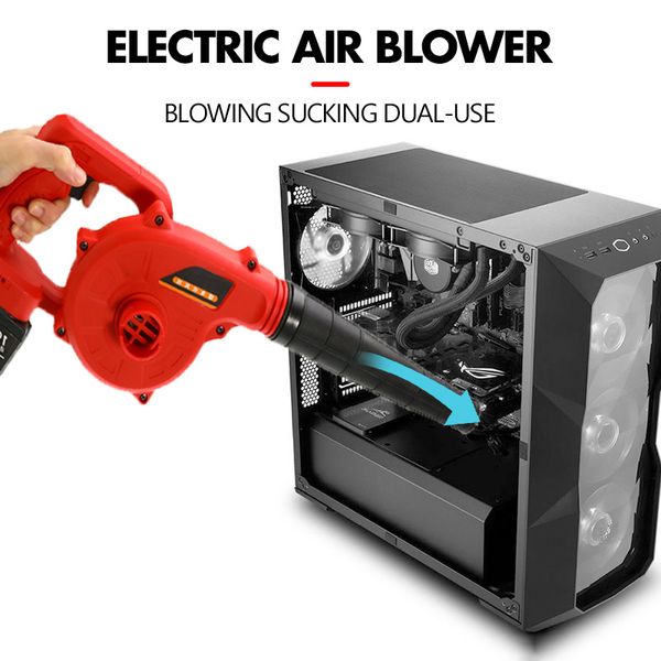 

10000/19800mah cordless lithium battery electric air blower blowing sucking dual-use dust computer cleaner electric turbo fan