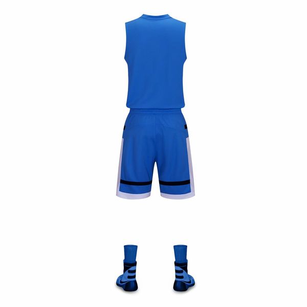

custom shop basketball jerseys customized basketball apparel sets with shorts clothing uniforms kits sports design mens basketball a24-04, Blue;black