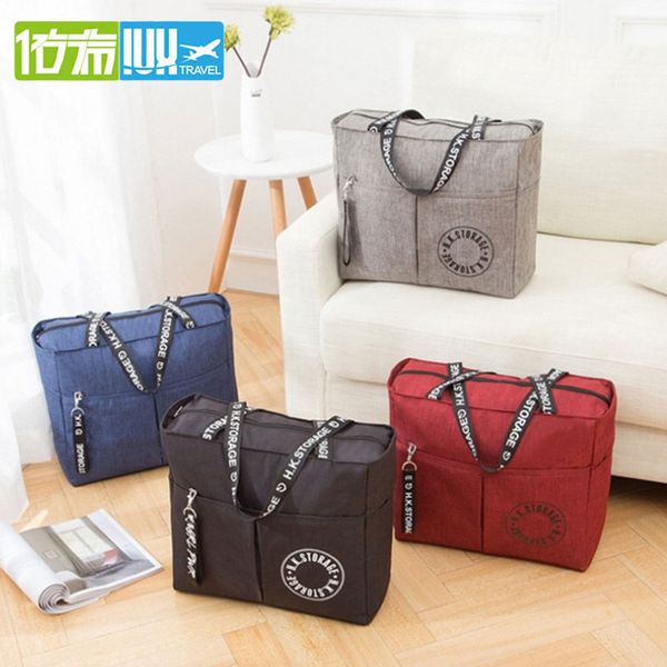 

iux 2019 new foldable travel bag large capacity bag luggage women waterproof handbags men travel bags ing