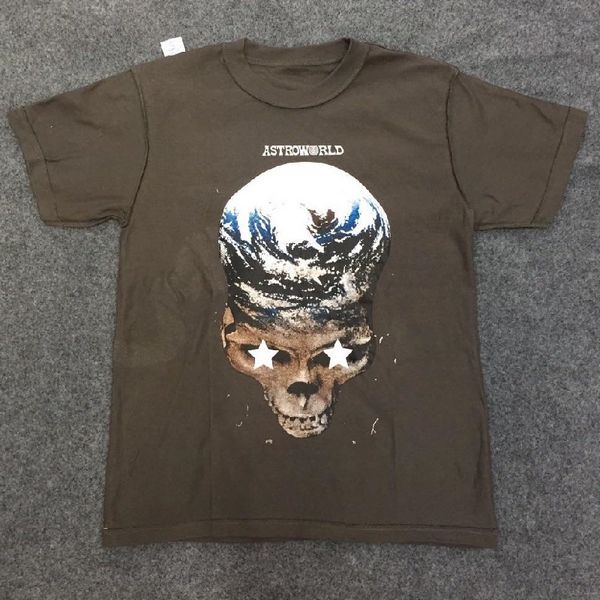 

new travis scott astroworld tour vegas t shirt men women double-sided wear streetwear summer t-shirt harajuku astroworld tshirt, White;black