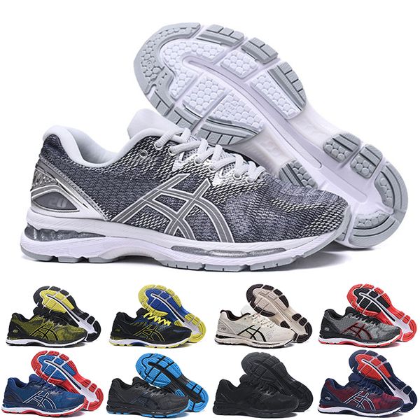 

2019 Brand GEL-Nimbus 20 Breathable running shoes for men black white blue red mens trainers comfortable sports sneakers runners 40.5-45