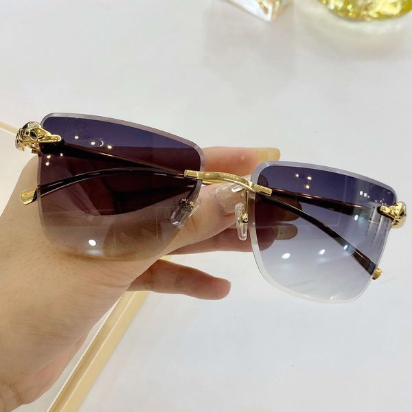 

rimless sunglasses gold grey gradient glasses 1191 fashion women sunglasses gafas de sol de sunglasses with box, White;black