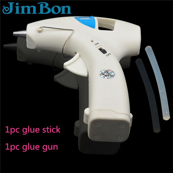 

jimbon 10w 6v mini professional battery melt glue gun practical cordless heating high temp heater craft repair tool