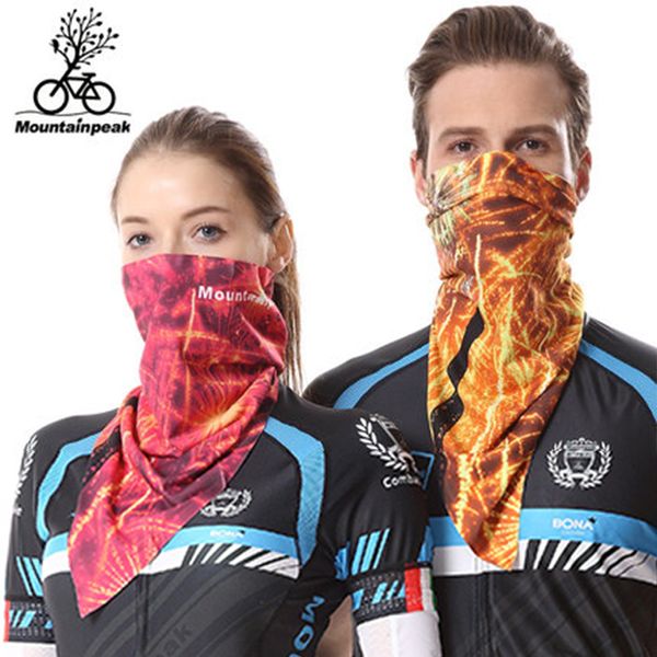 

summer men's bicycle headscarf sunscreen scarf mask headscarf double-sided ladies scarf ladies, Black