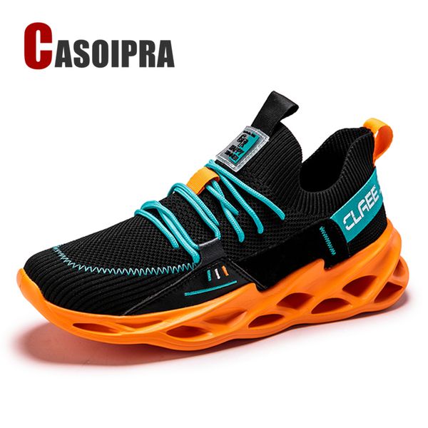 

new style 2020 men's sport shoes 45 breathable running shoes summer lightweight sneakers men trainers athletic walking 46