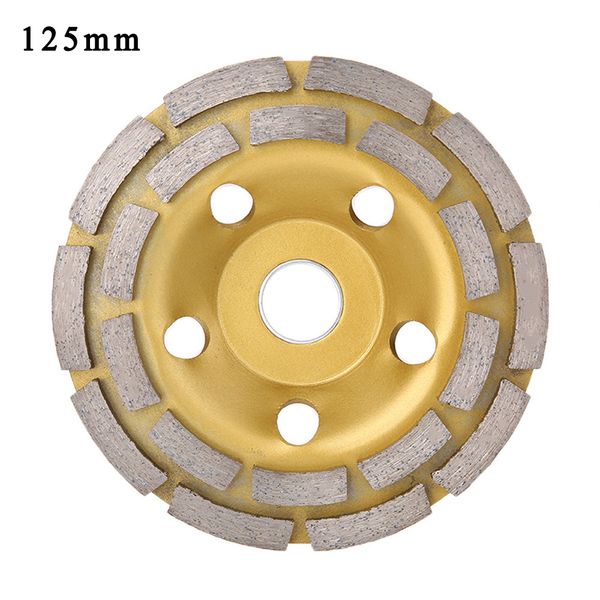 

diamond double row grinding cup wheels concrete stone 115/125/180mm polishing