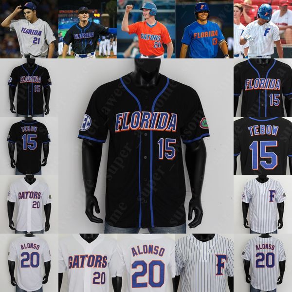 

florida gators baseball jersey austin langworthy jacob young jud fabian kirby mcmullen kendrick calilao cory acton brady smith jack leftwich, Blue;black