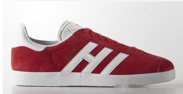 

2020 gazelle classic casual flat shoes suede sneakers outdoor lightweight men women zapatillas walking hiking shoes big size 36-44, Black