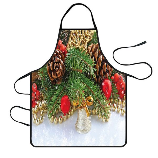 

merry christmas waterproof apron christmas tree kitchen aprons dinner party apron decorations for home 2019 #nn826