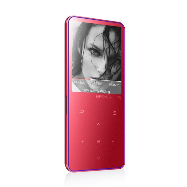 

iqq w2 1.8 inch bluetooth music player lossless mp3 player 8gb speaker fm support ebooks record voice recorder walkman