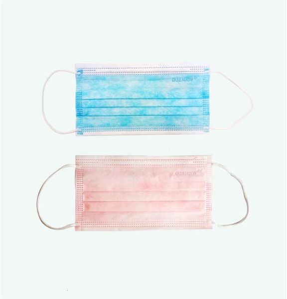 

masques 2 maschera shark masks daily 4 layer protective anti fog dust proof pink face non woven washable mask yf9j