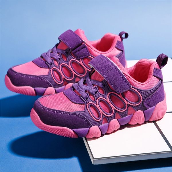 

ulknn мода детские ребенка девочки мальчики mesh flock теплый зимний комфорт спорт тапки обувь для детей повседневная обувь для детей, Black;red