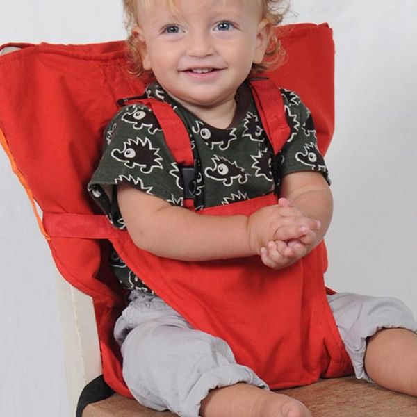 

portable baby chair bag foldable infant travel seat mat feeding seat pad b36e