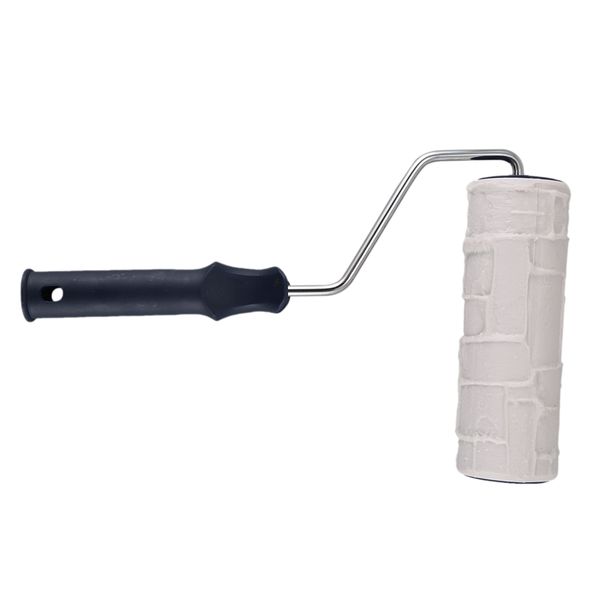 

patterned paint roller rubber decorative iwata rolo de pintura tools wall painting ink roller imitate stone garden path 2205ts other decorat