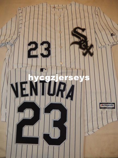 

baseball mens #23 robin ventura shirt cool base jersey mens stitched jerseys big and tall size xs-6xl for sale, Black;blue